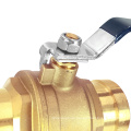 1/2" - 4" Inch Press x Press Valogin Double O-Ring Lead Free Brass Press Fit Ball Valve